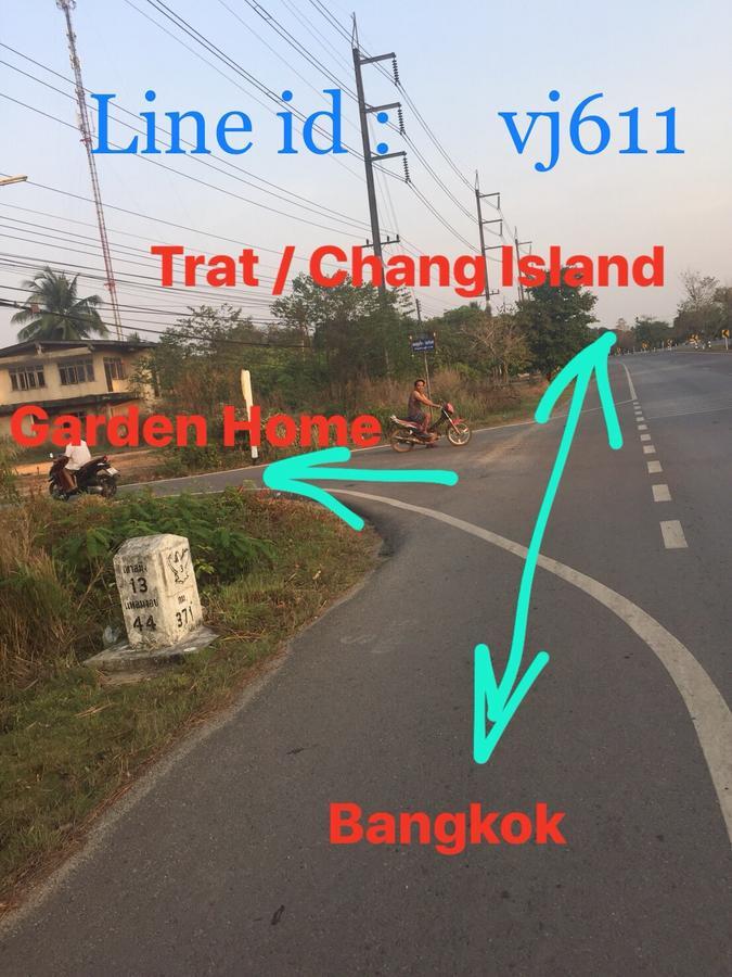 Garden Home, Chanthaburi Ban Bo  Exterior foto